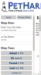 Mobile Screenshot of petharbor.com